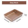 Rectangle Cake Baking Tray 9/11/13inch Bread Tray Gold Bake Mold