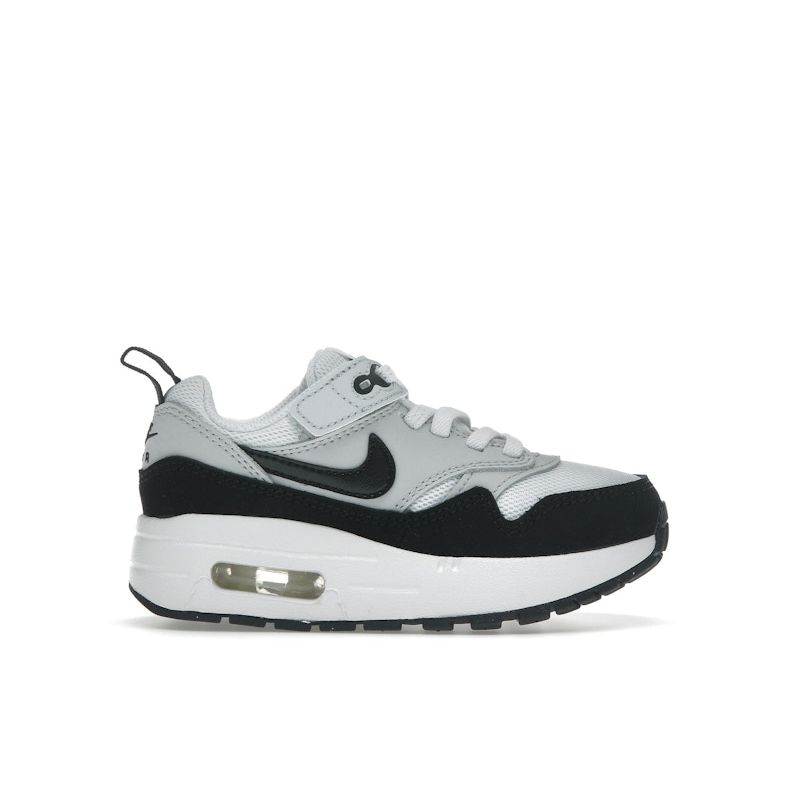 

Nike Air Max 1 EasyOn PS Pure Platinum Black Kids Sneakers White DZ3308-106 28