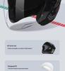 Casco Certificado para Vehículos Eléctricos con Doble Visera para Todas las Estaciones, Calidez Invernal, Adecuado para Hombres y Mujeres