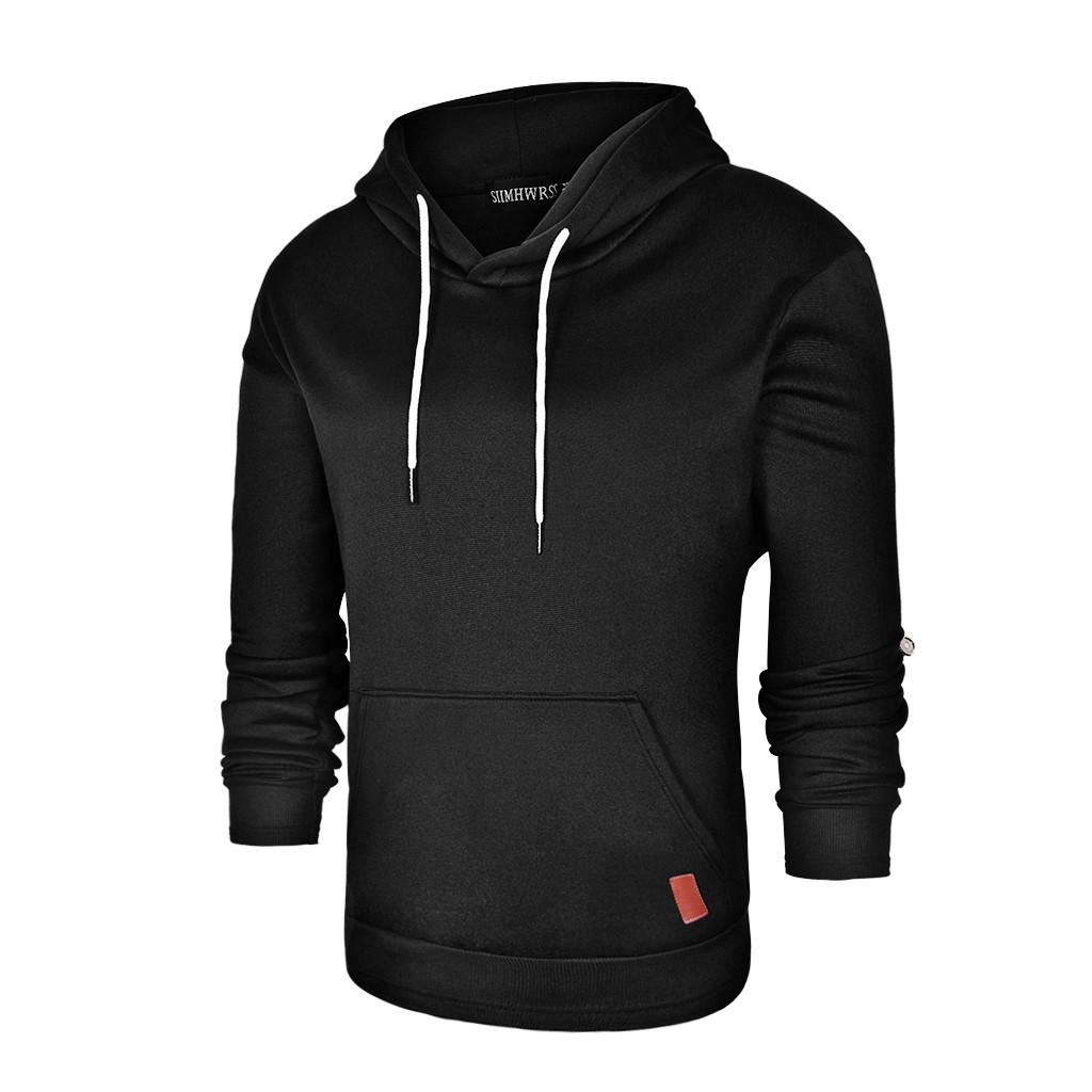 Men‘s Long Sleeve  Winter Casual Sweatshirt Hoodies Top Blouse Tracksuits