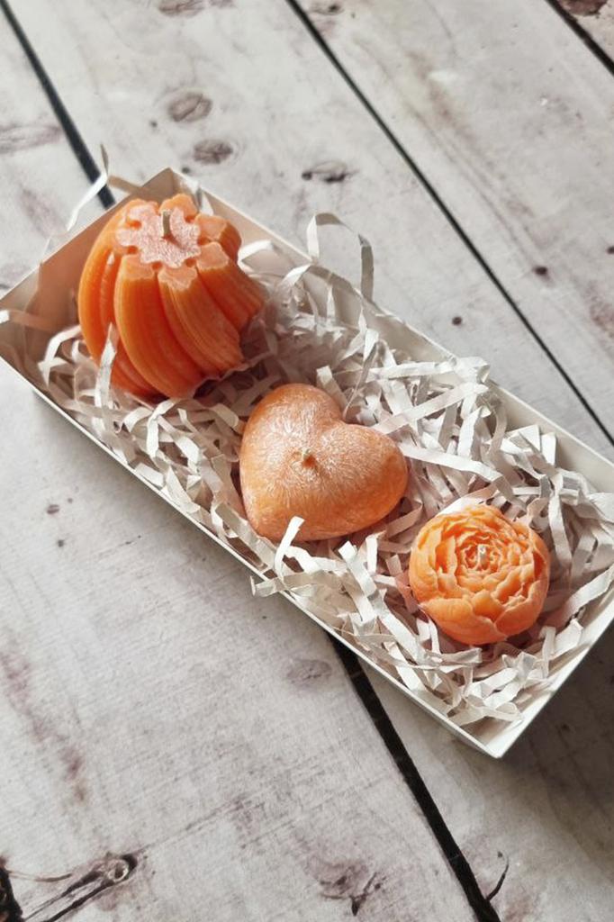 Sada ručně vyráběných svíček, dárková sada svíček NWN-111 NeedleWoman Guava-citrus (76681005)