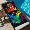 Skull Print Microfiber Beach Towel Quick Dry Absorbent Adult Bath Towel Sand Free Travel Towel Beach Essentials Gift Forvacation