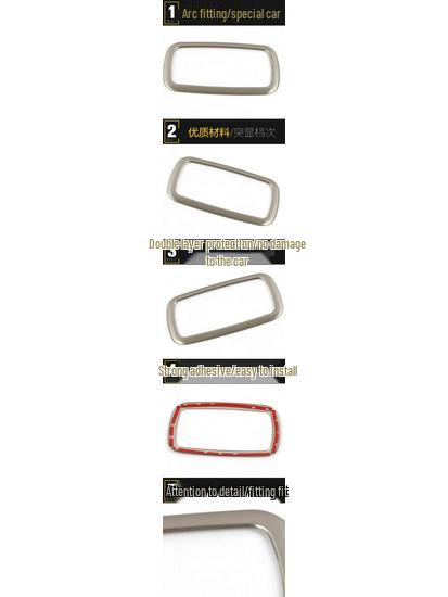 Compatible with 14 Models: IX35 Rear & Third Row Reading Light Decor Ring Cover.