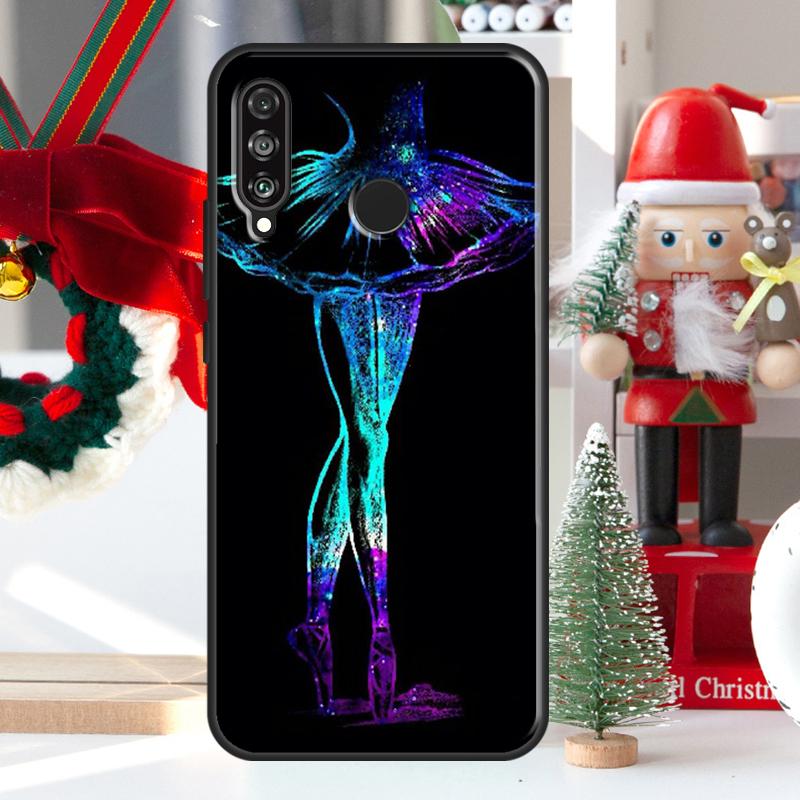 Ballerina Ballet Dance Girl For Huawei Nova Y73 Y60 Y70 Y90 Y72 Y61 Y91 7i 8i 11i 12i 12s 9 10 SE P20 P30 P40 Lite Case