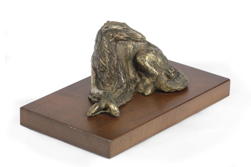Borzoi, Russian Hunting Sighthound, Russian Wolfhound I - dog statue, figurine for office, trophy for dog show by Art-Dog brand