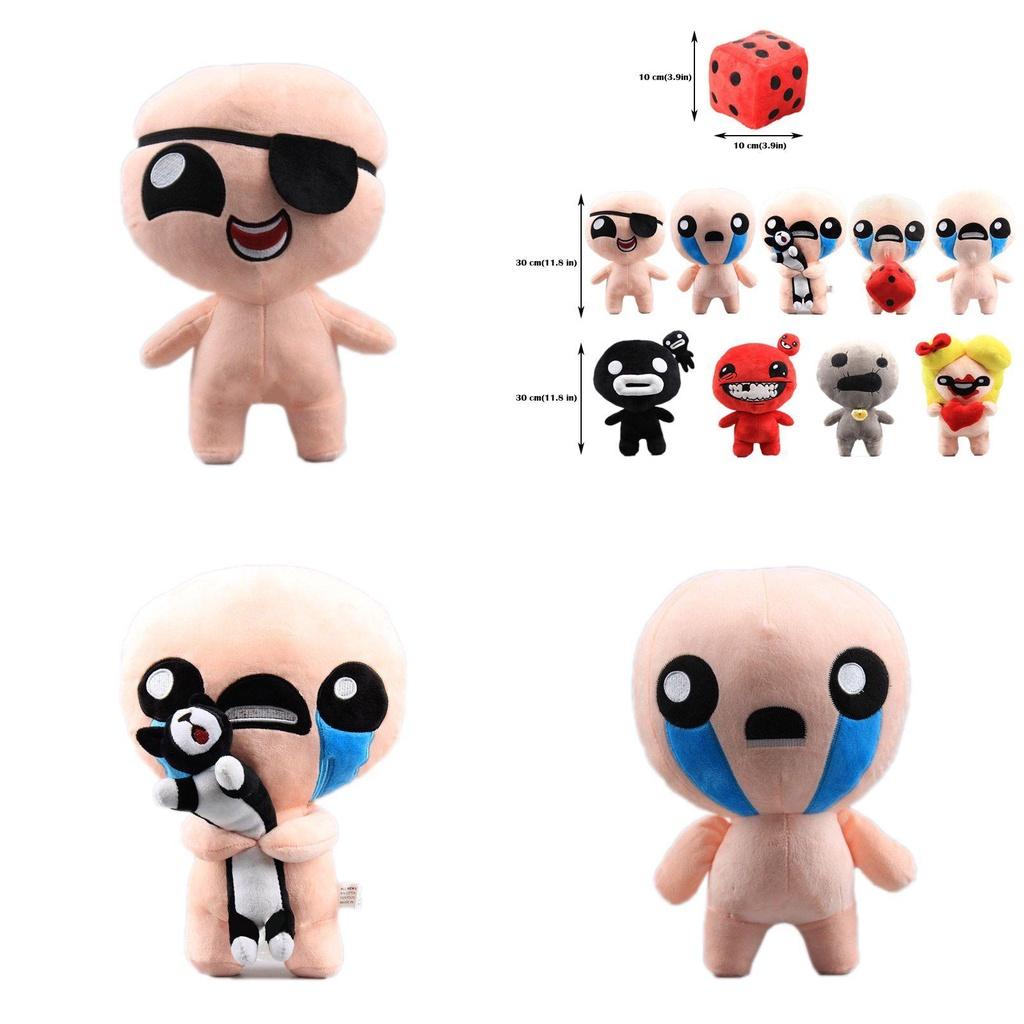 The Binding Of Isaac Plüschtier Weich und kuschelig Spiel Stoffpuppe Perfekt für Kinder und Fans