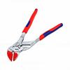 7.5 Inch Quick Adjust Pump Pliers CrV Steel Wrench Tool for HVAC Plumbing Repair 36mm Opening 25 Tooth Gear Dual Color