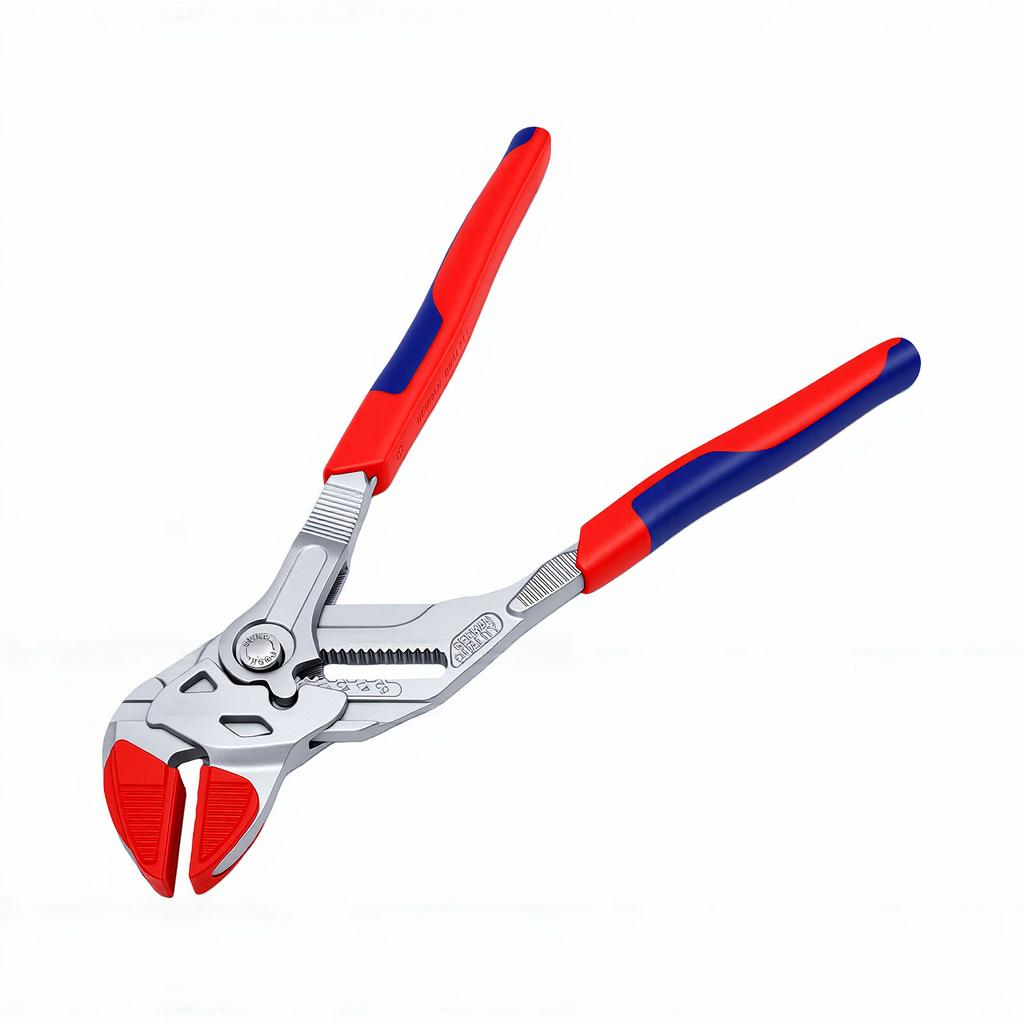7.5 Inch Quick Adjust Pump Pliers CrV Steel Wrench Tool for HVAC Plumbing Repair 36mm Opening 25 Tooth Gear Dual Color
