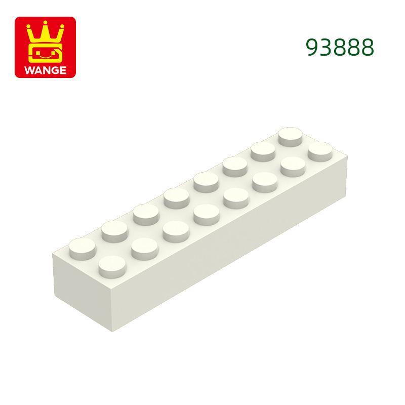 21Pcs/Lot 93888 Timeless Basic Thick 2x8 Constructing Blocks Construction Accessories Works With Brick Children Playthings Present