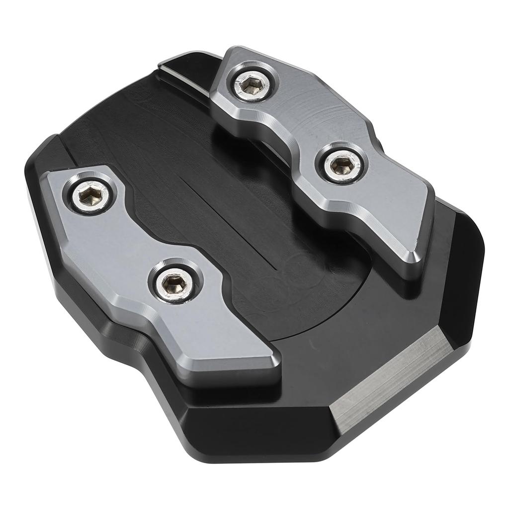 uxcell Motorcycle Kickstand Plate Pad Aluminum Alloy for Honda Adv-160 2022 Motorcycle Extension Foot