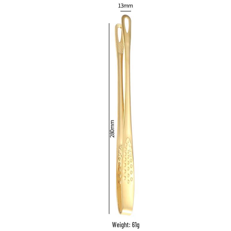 Zhaoran 304 Stainless Steel Korean BBQ Food Tongs