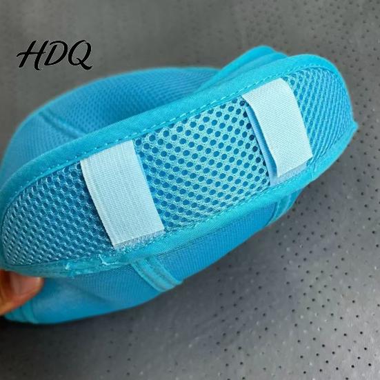 Helmet Sweat Absorber Replacement Sweat-absorbent Pad Non-slip Cushion Breathable Cooling Pad Honeycomb Mesh Absorbing Liner Sweat-wicking Insert