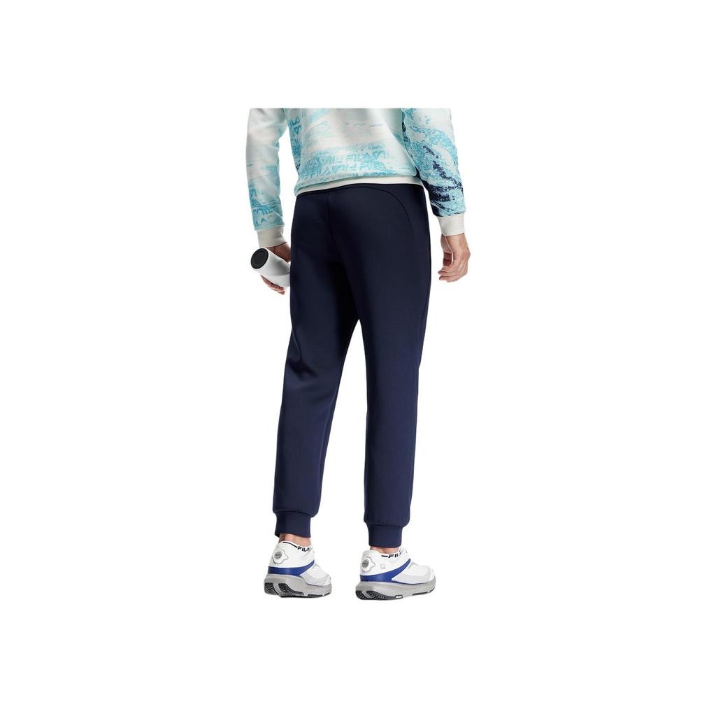 New FILA Fitness Knitted Sweatpants Men's Navy Blue A11M411604FNV