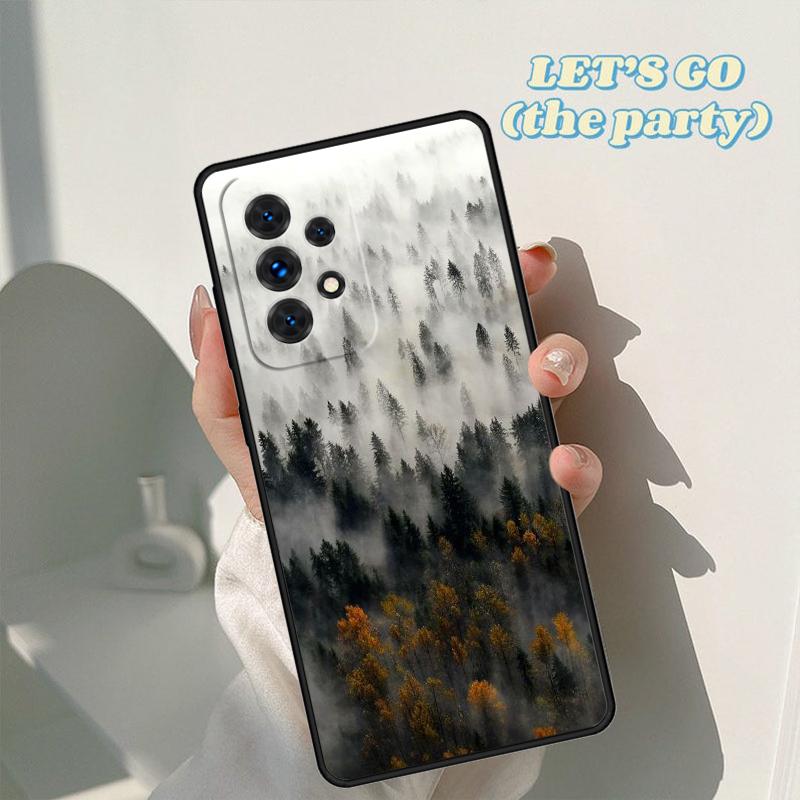Beautiful Nature Forest Tree Case For Samsung Galaxy A42 A31 A40 A51 A71 A32 A80 A91 A52 A72 A73 A20e A50 A70 A11 A12 Cover