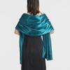 Elegant Satin Evening Shawl - European & American Style for Weddings & Events