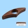 Crazy Horse Leer Dubbelzijdig Magnetische Bladwijzer Clip