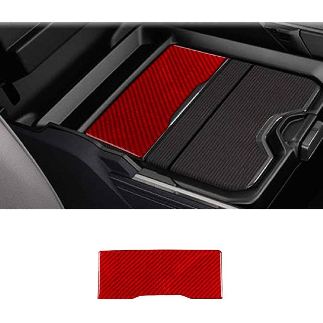 4pcs Carbon Fiber Car Window Lift Switch Cover Stickers Compatible with Dodge RAM 1500/2500/3500 2019-2023 Crew Cab, Door Glass Control Panel Trim