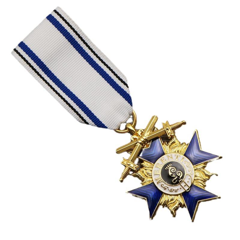 Prussian-Bavarian Crown Cross Enamel & Metal Commemorative Badge