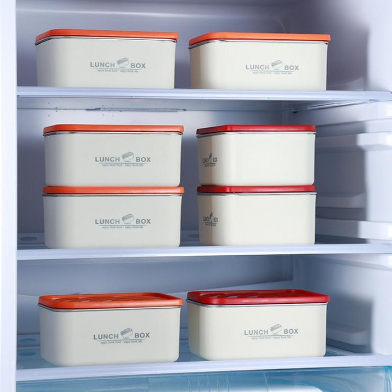 Cutie Bento Izolată 600ml Cutie de Prânz Removabilă cu Tacâmuri Pentru Studenți Bol de Supă din Oțel Inoxidabil cu Capac Depozitare Alimente