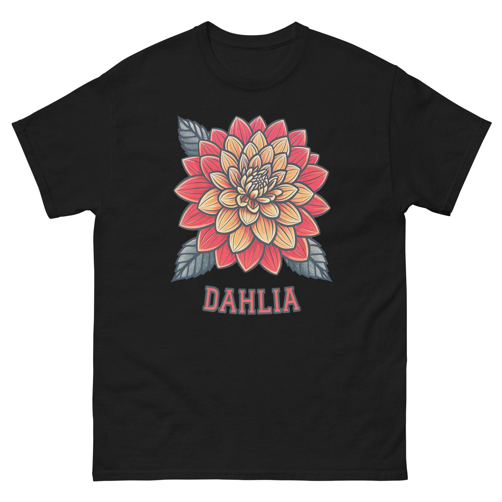 Dahlia Plant Horticulture Landscaping Gardening T-Shirt XXXL