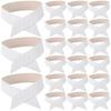 100pcs Shirt Collar Support Paper Collar Fixing Stays Paper Collar Supports for Shirts