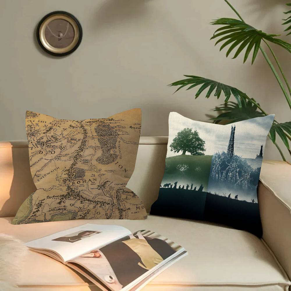 The L-Lord Of The R-Rings Personalized Pillow Cover Kids Bedroom Wild Party Decor Pillowcase Kid Birthday Shower Gift