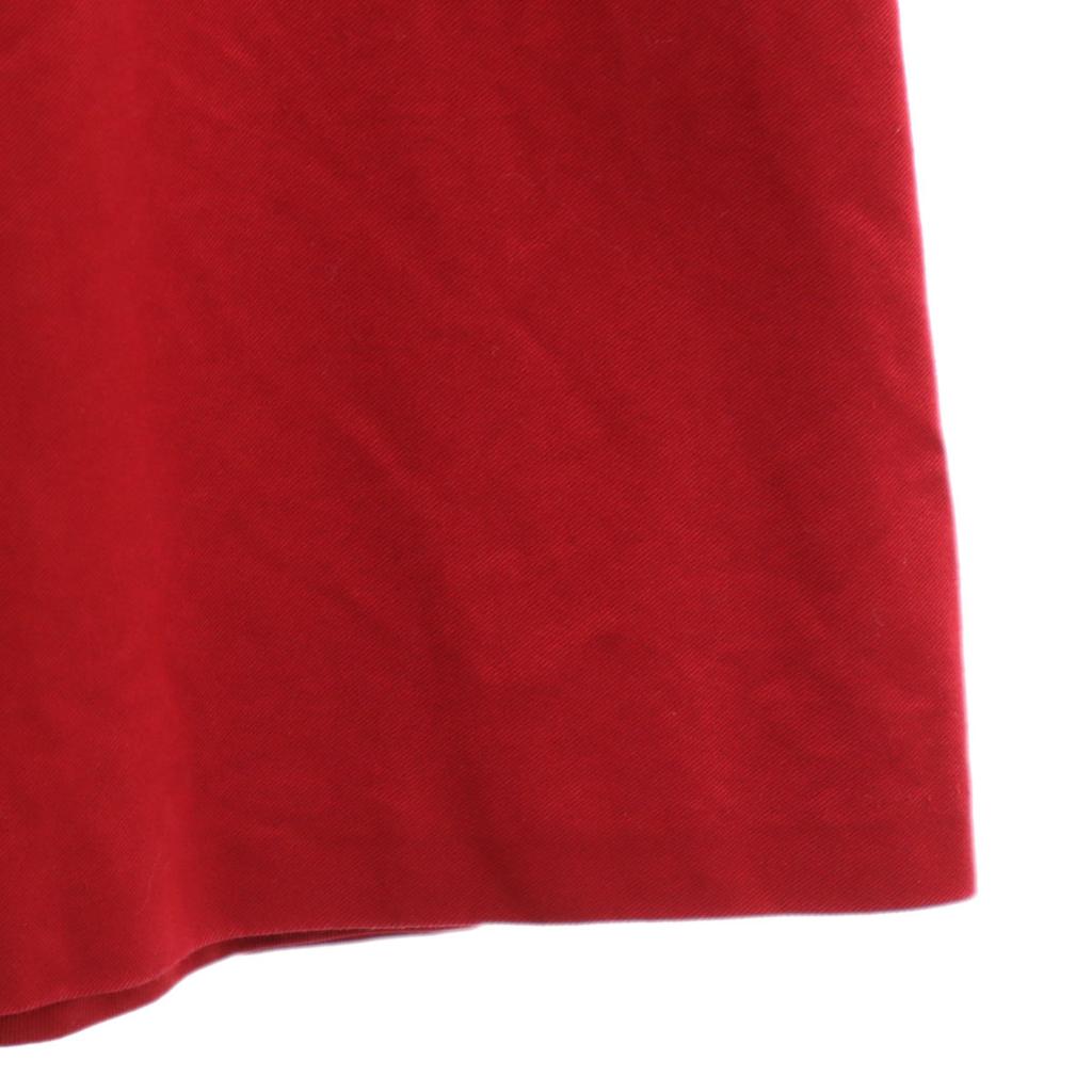 Sonny Label Midi Length Chino Tuck Flare Skirt 36 Reddish Women Used