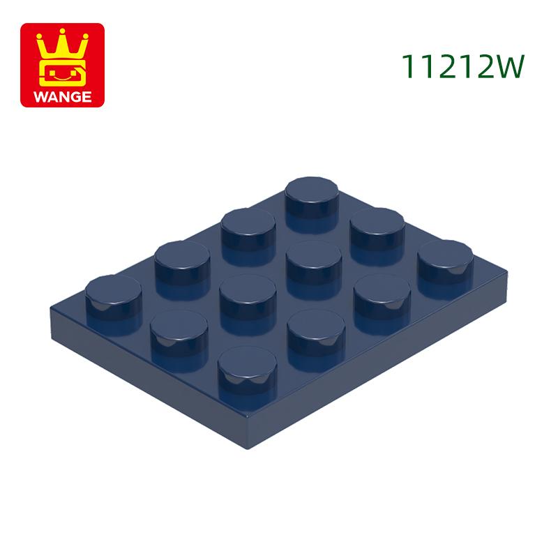 Non-Toxic 61Pcs/Lot 11212W Plate 3 X 4 Building Block Moc Color Accessories Compatible With Brick Diy Children'S Toy Assembly Parts