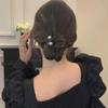 Thickened Ponytail Holder Pearl Rubber Band Elegant Hair Ropes