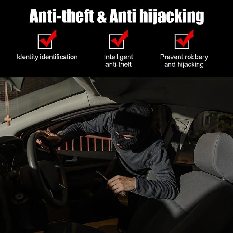 Wireless Engine Lock Anti Robbery Device Car Engine Immobilizer Lock Car Intelligent Circuit Cut Offs Tool with 2 Remote