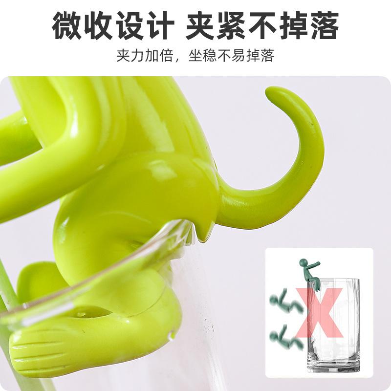 Plant Propagation Buddy Monkey Plant Cultivation Support Stand Potted Hydroponic Silicone Fixed Stand