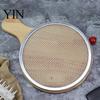 Pizza Baking Equipment Aluminum Alloy Screen, Non Stick Mesh Pan, Cooking Griddle Screen Round Crisper Tray for Oven Home Kitchen Restaurant