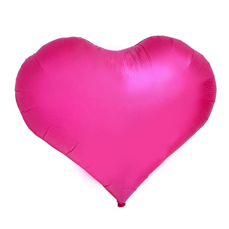 Xiaohongshu Qixi Festival Giant Heart Proposal Balloons - City Check-in Landmark Decorations