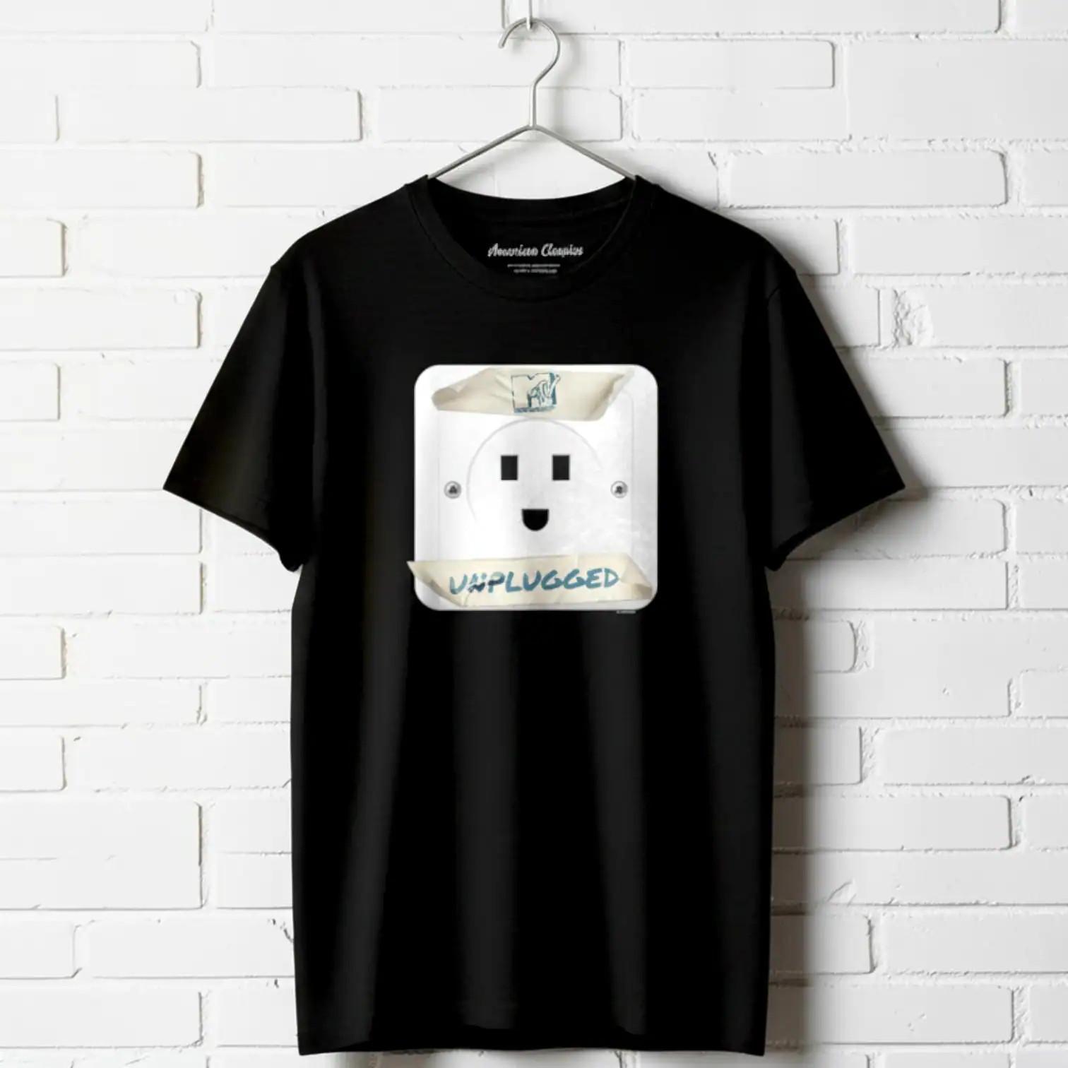 MTV Unplugged Happy Outlet Men s T Shirt M