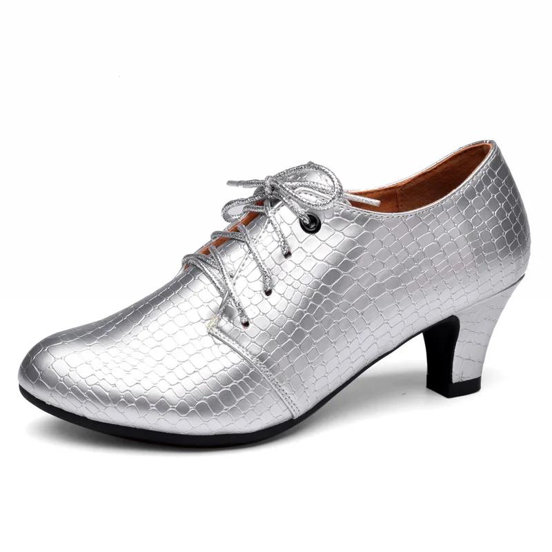 Damen Professionelle Tanzschuhe Neue Mädchen Tango Gesellschaftstanz Absätze Tanz Sneaker Damen Lateinamerikanische Schuhe Weiche Moderne Jazz Lederschuhe