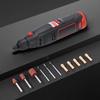 Mini Cordless Engraving Tool, 7 Speed Electric Tool Kit with 134 Accessories, Multi Purpose 12V Power Tool Set for