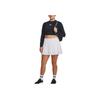 Under Armour Solid Pleated Sports Casual Skirt Women skirts White 1382401-100