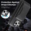 Detachable 2-in-1 Magnetic Kickstand Wallet with Card Holder Leather Phone Case for iPhone 16 Pro Max 15 14 13 Plus Cover
