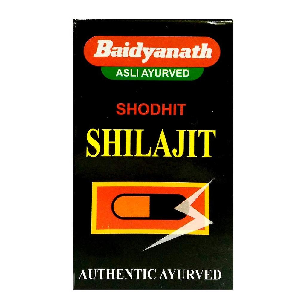 Shilajit, Mumiyo (30 Kapseln, 300 mg), Shilajit, Baidyanath