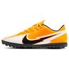 Mercurial Vapor 13 Club Comfortable Versatile TF Men Football Shoes Black Yellow AT7999-801