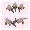 New Squeaky Corn Fiber Plush Toy for Dog Promoting Dental Health and Encouraging Fun Interactively Playtimes Activity