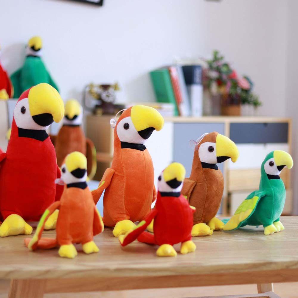 Cotton Macaw Plush Pillow Soft Toy Plush Animal Toy Plush Doll Parrot Plush Toys Stuffed Toys