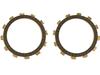 Yamaha Motorcycle Clutch Plate Set Maintenance Parts Aftermarket Parts Fits Drag Star (8 Pieces) - - - XJR400, SRX400, SR400, 250, Etc.