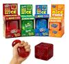 Needoh Sensorisches Stress-Quetsch-Fidget-Spielzeug Schöner Würfel Tropfen Weiches Stressabbau-Spielzeug Mit Maltose Elastisches Drücken Kneten Angst Fokus