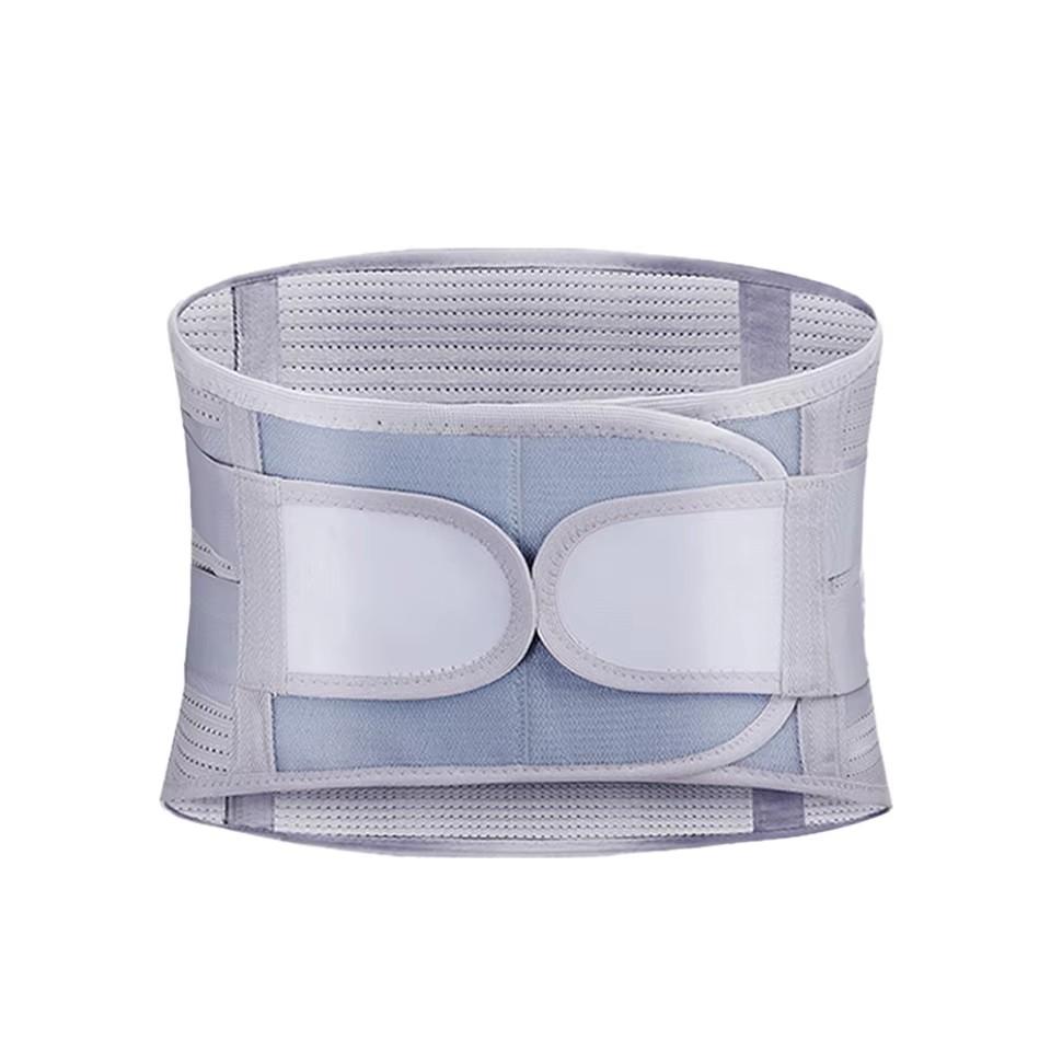 Self-Heated Waist Protection Thermal Compression Steel Plate Double Compression Wider Breathable Lumbar Ergonomic Support Unisex S серый