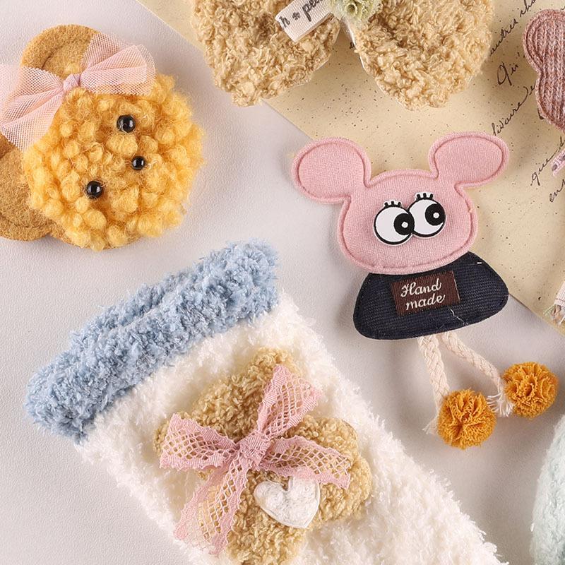 Hair Accessories Accessories Socks Shoes And Hats Decorative Accessories Bear Bow Hairpin Accessories Brooch Handmade Diy Clothing Accessories
