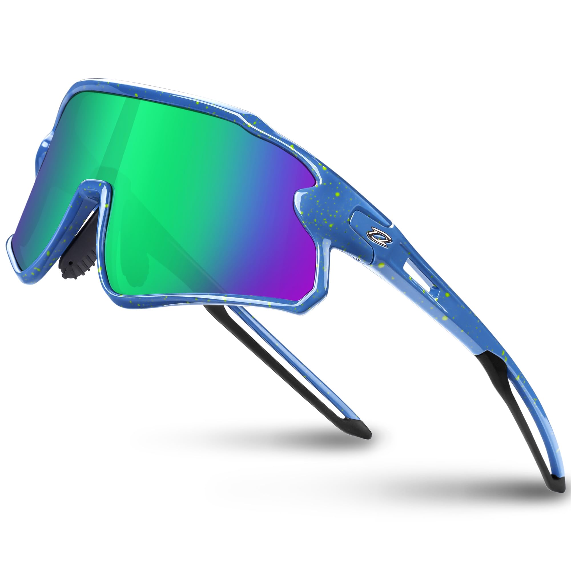 

RIVBOS Junior Polarized Sunglasses for Boys and Ideal for UV RYS007 Girls, Baseball, Sports, Protection, Ultra-Lightweight Frame, Running, Cycling,