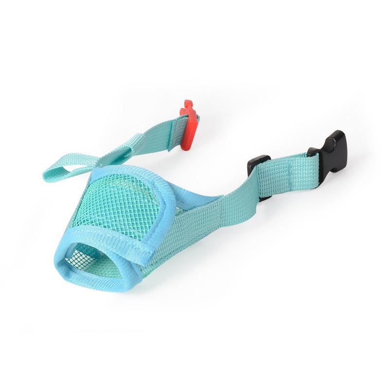 Fabric Dog Muzzle: Bite, Messy Eating, Licking, and Bark Prevention for Small to Medium Dogs (Corgis, Teddy Breeds)