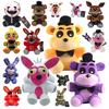 18cm FNAF wypchane pluszowe zabawki Freddy fazbear niedźwiedź Foxy królik Bonnie Chica Peluche Juguetes 5 nocy w Freddy pluszowe zabawki prezenty