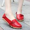 Casual Women's Single Shoes, Mother Shoes, Flat-bottomed Peas Shoes, Nurse Shoes, Lace-up Tendon Low-top Shoes